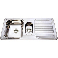 Ceto CETO-1020 1020mm x 500mm Stainless Double Sink