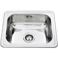 Ceto CETO-1B-500 490mm x 440mm Stainless Single Sink