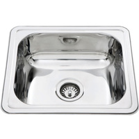 Ceto CETO-1B-555 555mm x 455mm Stainless Single Sink