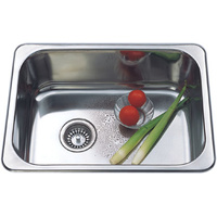 Ceto CETO-1B-600 580mm x 430mm Stainless Single Sink