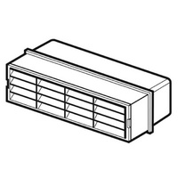 Supertube D501 Louvered Outlet Ducting Accessory