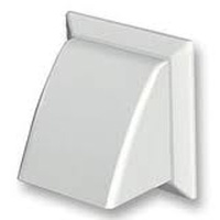Parmco D602 150mm Wall Cowl Ducting Accessory