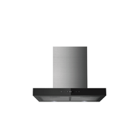 Midea E60TEW2M75 600mm Stainless Glass 600m3/ph Canopy Rangehood