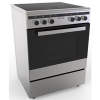 Polo FS60S-9-CER 600mm Stainless Electric 65L Freestanding Oven
