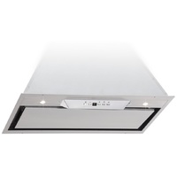 Ikon K73-R750+IK15 600mm Stainless 750m3/ph Built-In Rangehood