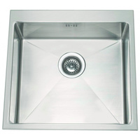 Ikon Kryton IK73712 525mm x 510mm Stainless Single Sink