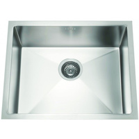 Ikon Selenium IK75041 550mm x 450mm Stainless Single Sink