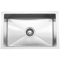 Ikon Helium IK77040 750mm x 450mm Stainless Single Sink