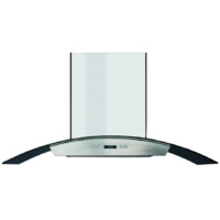 Ikon IK80 900mm Stainless 800m3/ph Canopy Rangehood