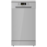 Parmco PD45-SLIM-SS-1 450mm Stainless 9 Place Slim Dishwasher
