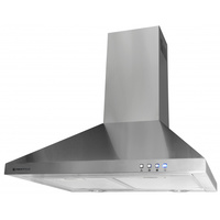 Parmco RCAN-6S-1000L 600mm Stainless 1000m3/ph Canopy Rangehood