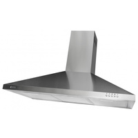 Parmco RCAN-9S-1000 900mm Stainless 1000m3/ph Canopy Rangehood