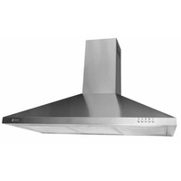 Parmco RCAN-9S-500 900mm Stainless 500m3/ph Canopy Rangehood