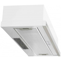 Milano T2-9-1 900mm White 440m3/ph Built-In Rangehood