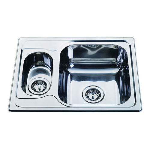 Ceto CETO-1.5B 625mm x 495mm Stainless Double Sink
