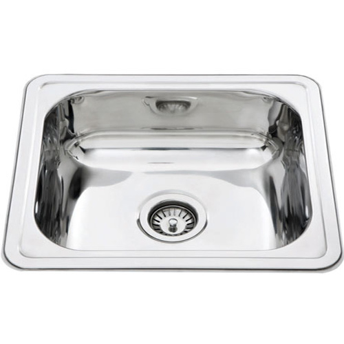 Ceto CETO-1B-600BR 600mm x 500mm Stainless Single Sink