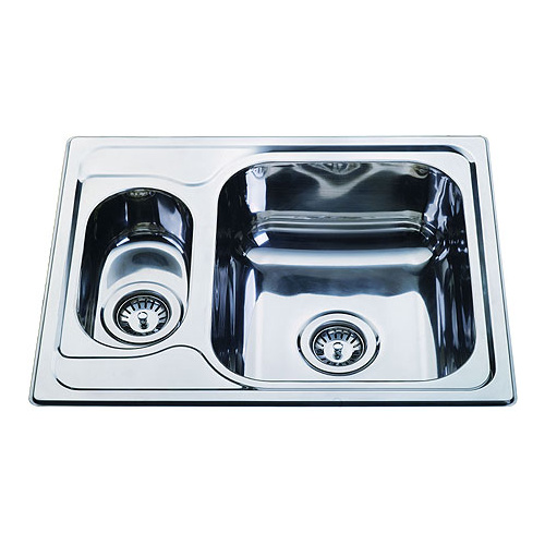 Ceto CETO 1.5B 625mm x 495mm Stainless Double Sink