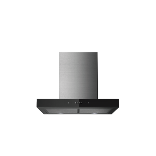 Midea E60TEW2M75 600mm Stainless Glass 600m3/ph Canopy Rangehood