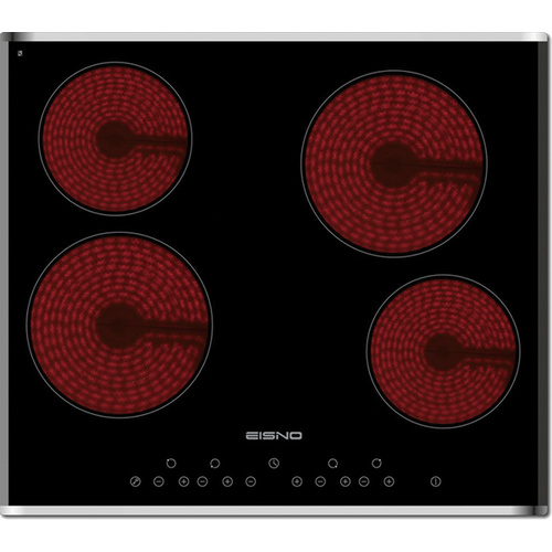 Eisno EIS-HC60-01 600mm Stainless Ceramic Hob