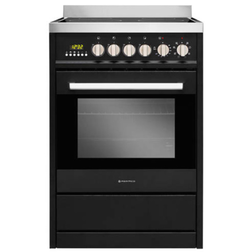 Parmco FS600-BKC 600mm Black Electric 70L Freestanding Oven