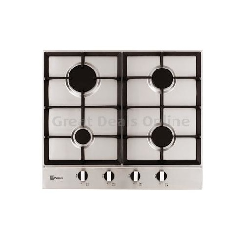 Parmco HO-2-6S-4G 600mm Stainless Gas Hob