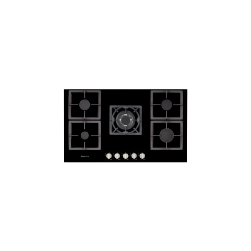 Parmco HO-7-9G-4GW 900mm Black Gas Hob