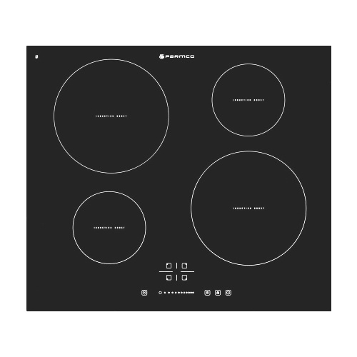 Parmco HX-1-6NF-INDUCT 600mm Black Induction Hob
