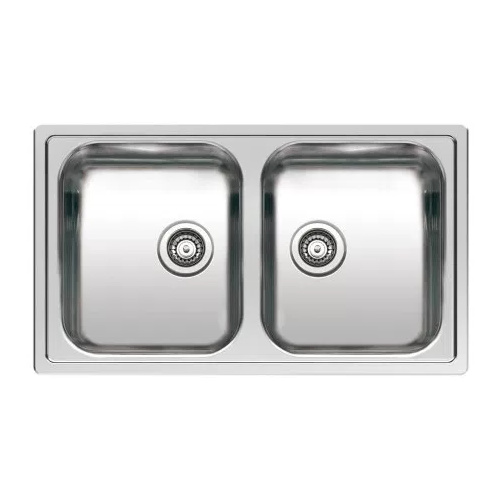 Reginox IK720030L 840mm x 490mm Stainless Double Sink