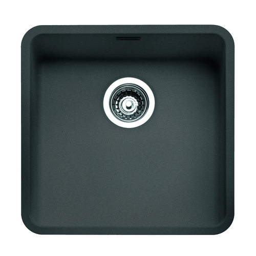 Reginox IK730002 400mm x 400mm Black Single Sink