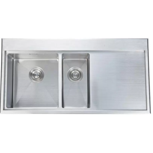 Ikon Neon IK73751 1000mm x 510mm Stainless Sink with Drainer