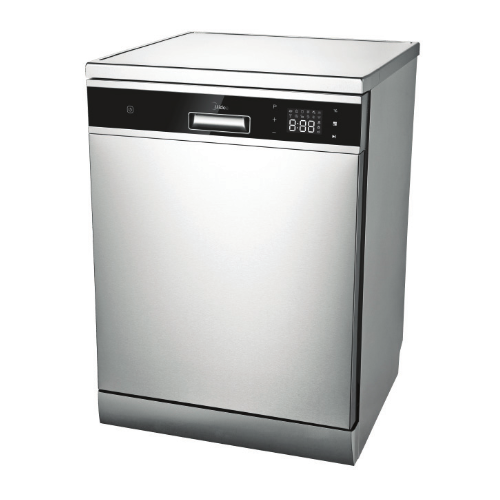 Midea JHDW14FS 600mm Stainless 14 Place Freestanding Dishwasher