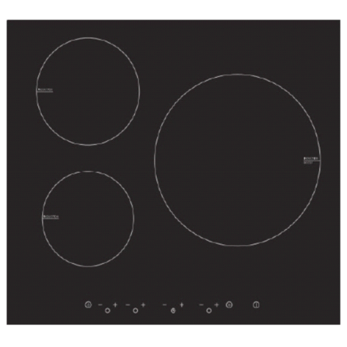 Midea MC-IT6516B2-A 600mm Black Induction Hob