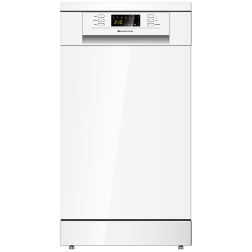 Parmco PD45-SLIM-W-1 450mm White 9 Place Slim Dishwasher