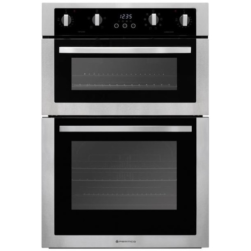 Parmco PPOV-6S-DT-2 600mm Stainless 92L Double Oven