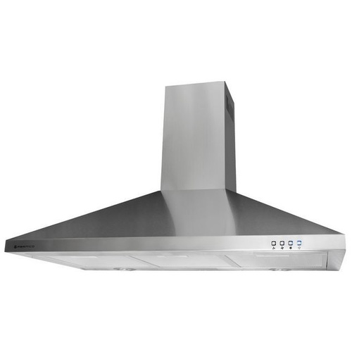 Parmco RCAN-9S-1000+REM-P1-9-1 900mm Stainless 1000m3/ph Canopy Rangehood + Remote Motor