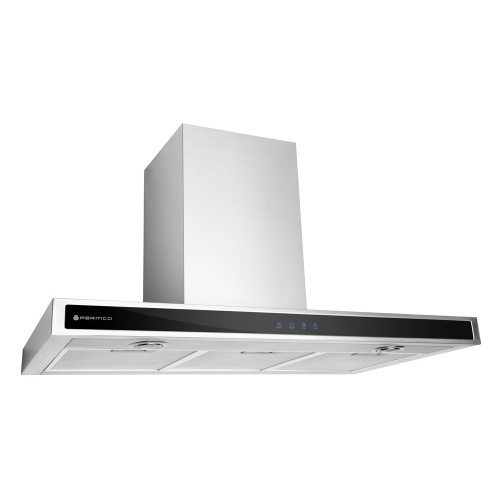 Parmco RLOW-9S-1000 900mm Stainless 1000m3/ph Canopy Rangehood