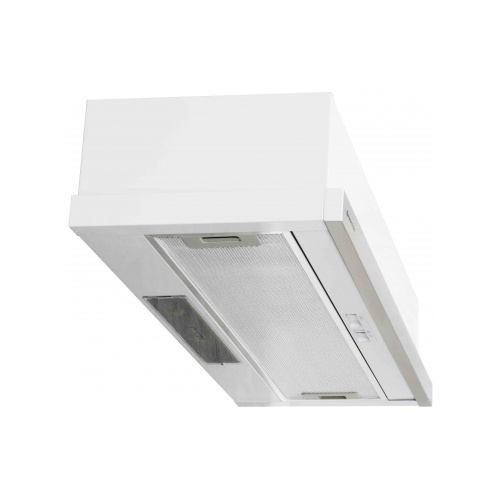 Milano T2-9-1 900mm White 440m3/ph Built-In Rangehood